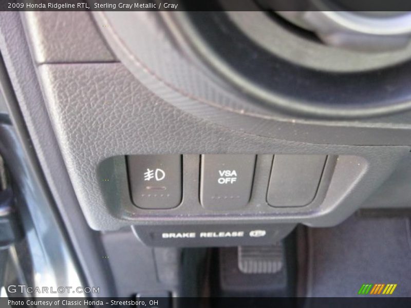 Sterling Gray Metallic / Gray 2009 Honda Ridgeline RTL