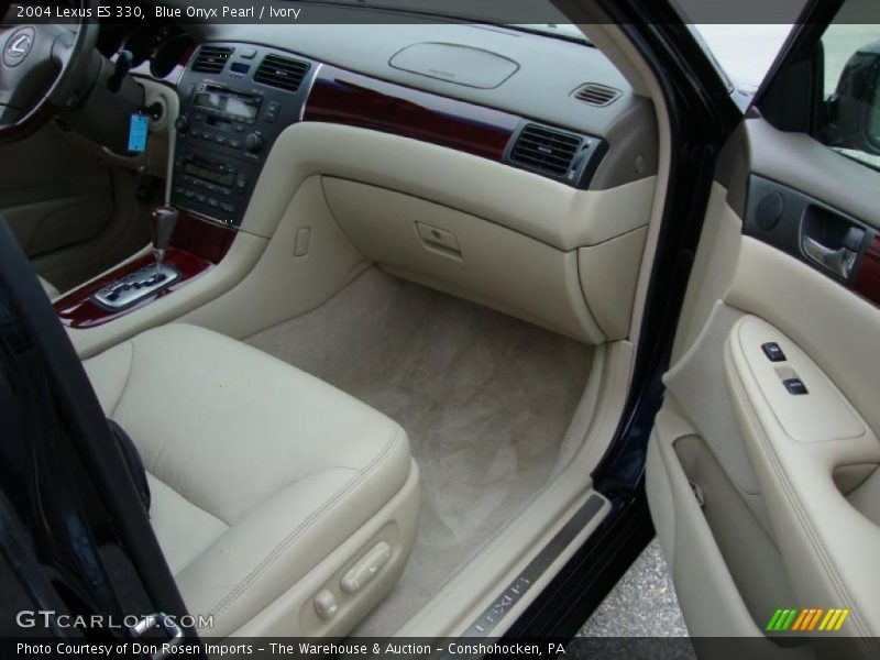 Blue Onyx Pearl / Ivory 2004 Lexus ES 330