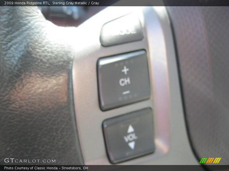 Sterling Gray Metallic / Gray 2009 Honda Ridgeline RTL