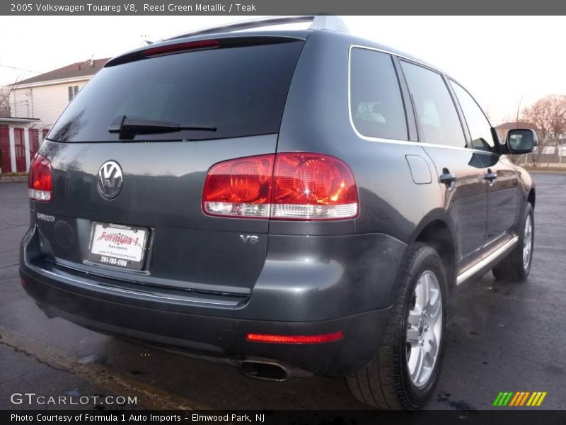 Reed Green Metallic / Teak 2005 Volkswagen Touareg V8