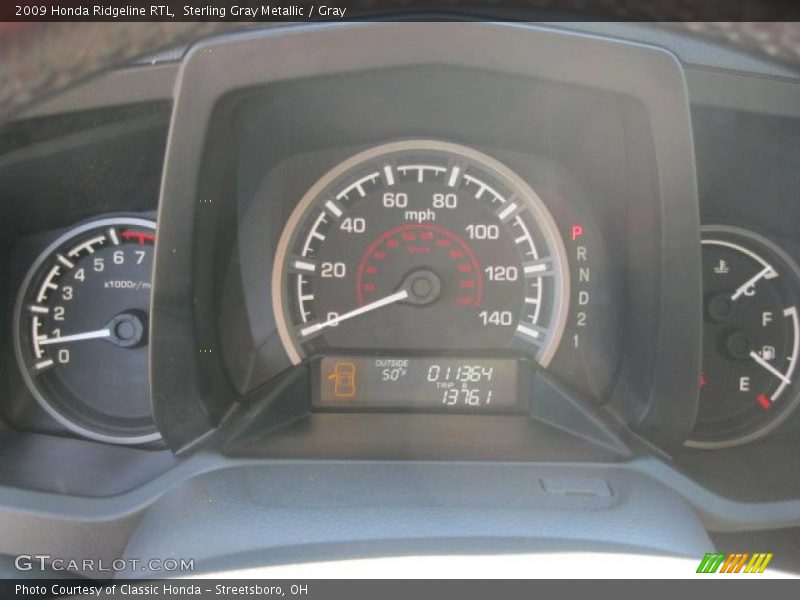  2009 Ridgeline RTL RTL Gauges