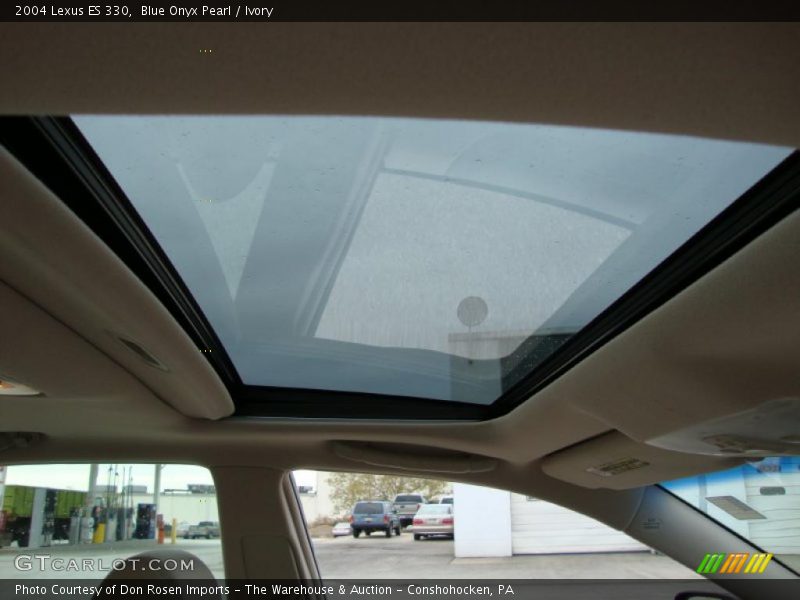 Blue Onyx Pearl / Ivory 2004 Lexus ES 330