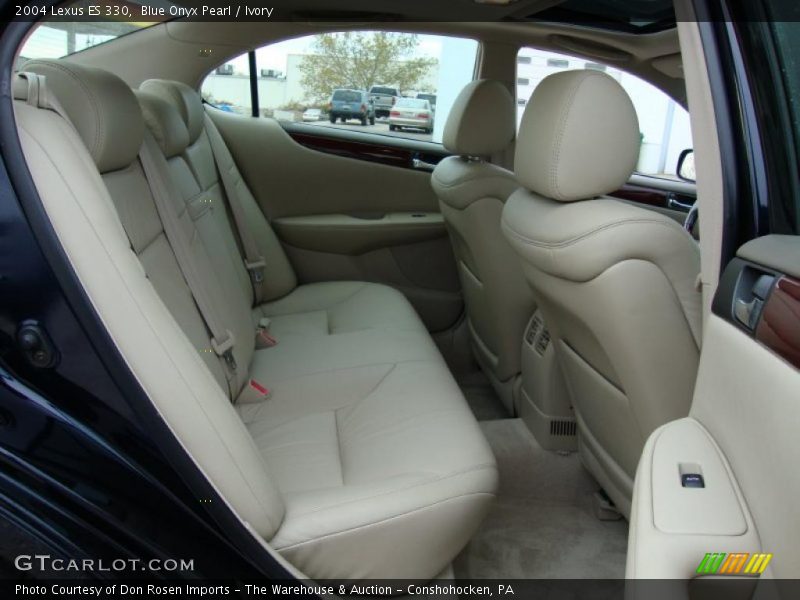 Blue Onyx Pearl / Ivory 2004 Lexus ES 330