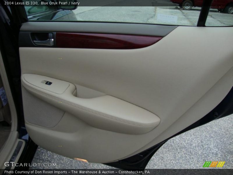 Blue Onyx Pearl / Ivory 2004 Lexus ES 330