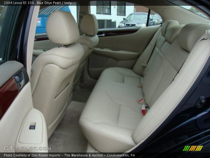 Blue Onyx Pearl / Ivory 2004 Lexus ES 330