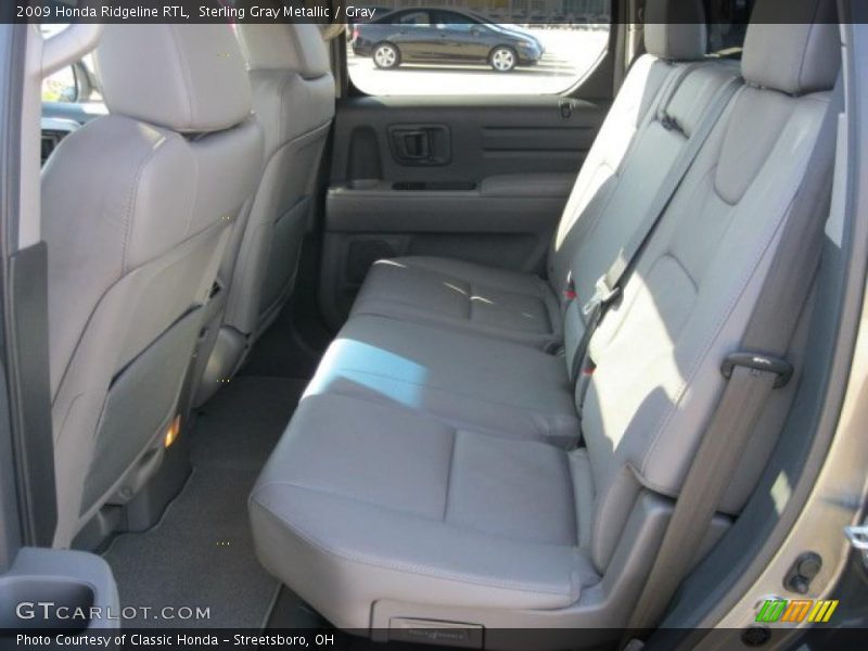  2009 Ridgeline RTL Gray Interior