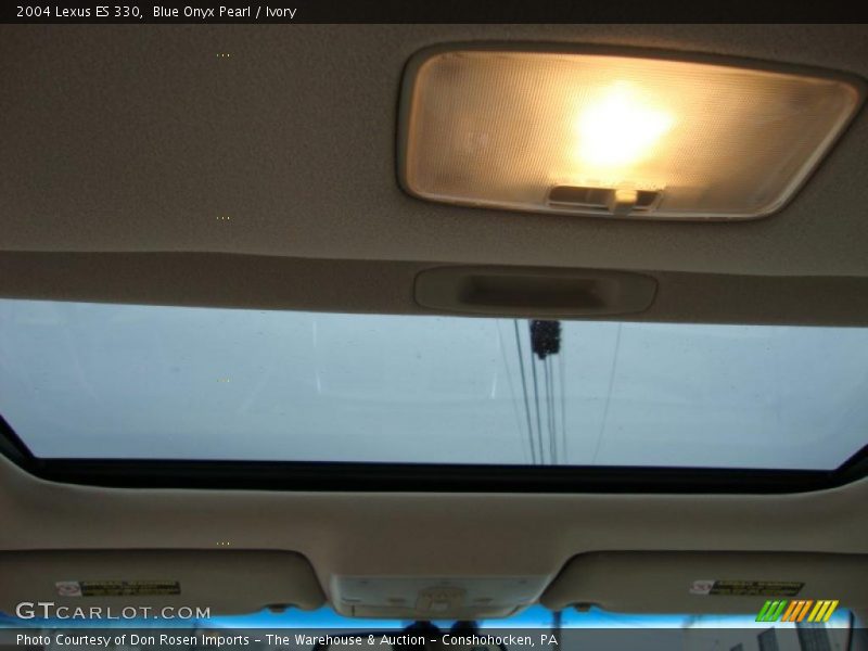 Blue Onyx Pearl / Ivory 2004 Lexus ES 330