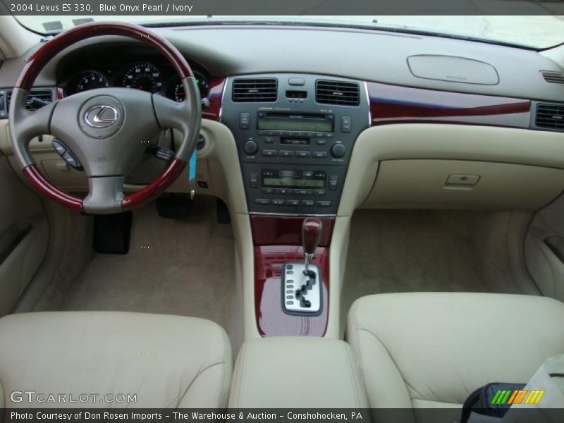 Blue Onyx Pearl / Ivory 2004 Lexus ES 330