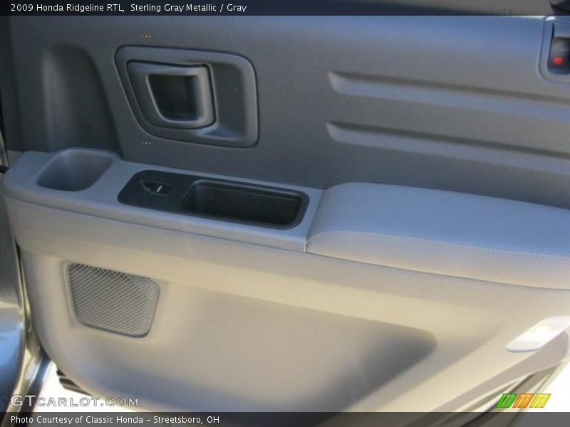 Sterling Gray Metallic / Gray 2009 Honda Ridgeline RTL