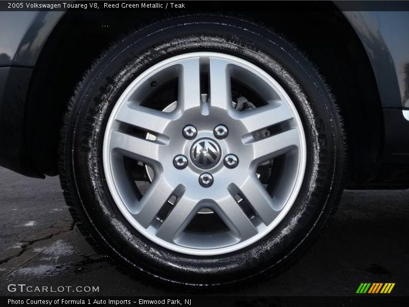 Reed Green Metallic / Teak 2005 Volkswagen Touareg V8