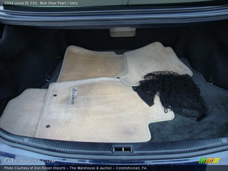 Blue Onyx Pearl / Ivory 2004 Lexus ES 330