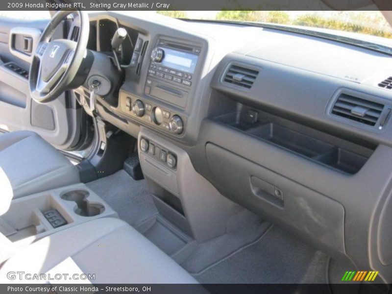  2009 Ridgeline RTL Gray Interior