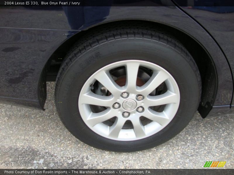 Blue Onyx Pearl / Ivory 2004 Lexus ES 330