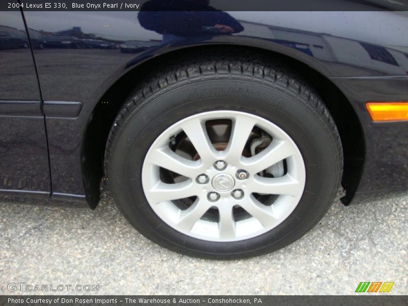 Blue Onyx Pearl / Ivory 2004 Lexus ES 330