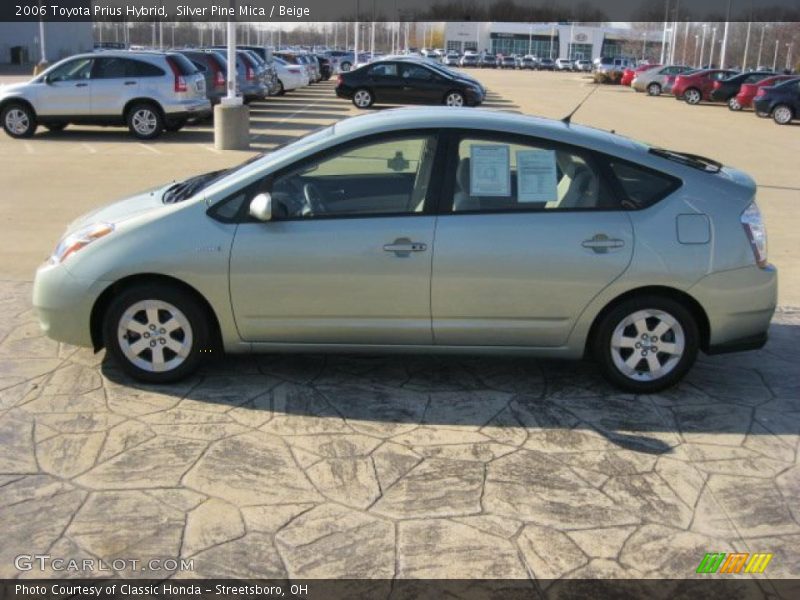 Silver Pine Mica / Beige 2006 Toyota Prius Hybrid