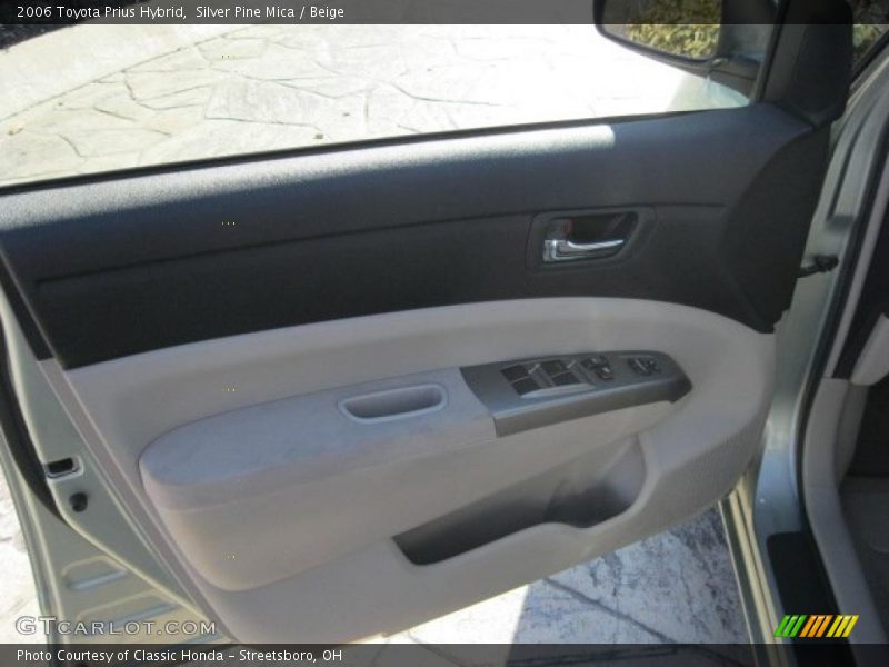 Door Panel of 2006 Prius Hybrid
