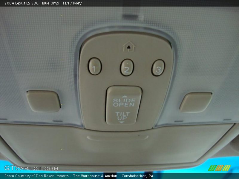 Blue Onyx Pearl / Ivory 2004 Lexus ES 330