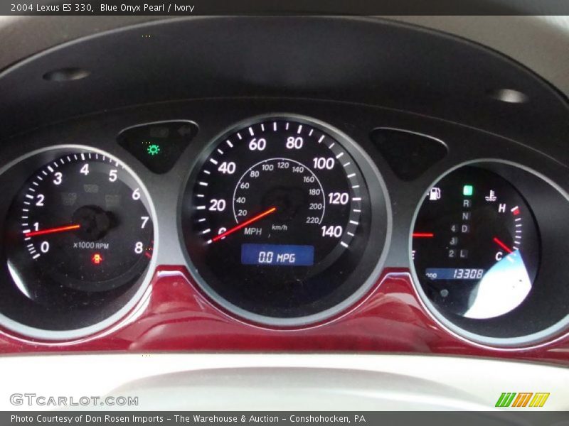 Blue Onyx Pearl / Ivory 2004 Lexus ES 330