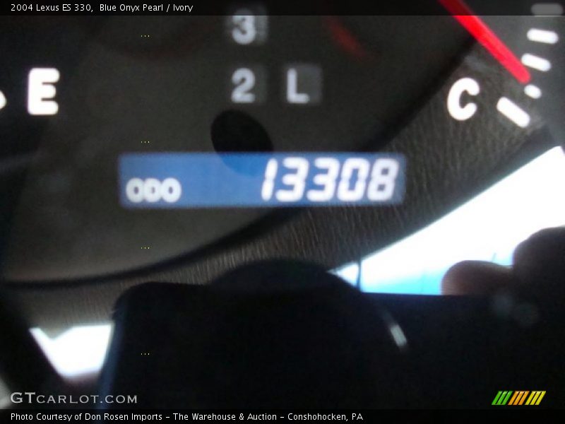 Blue Onyx Pearl / Ivory 2004 Lexus ES 330