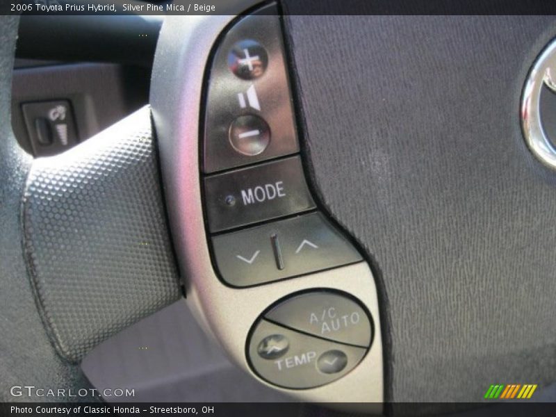 Silver Pine Mica / Beige 2006 Toyota Prius Hybrid