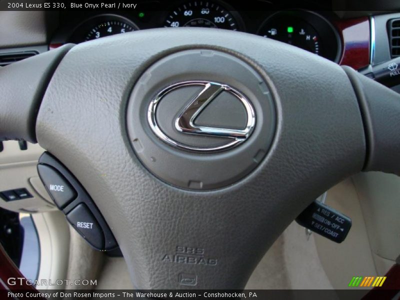 Blue Onyx Pearl / Ivory 2004 Lexus ES 330