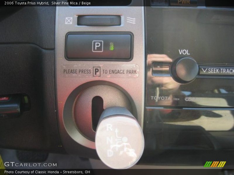  2006 Prius Hybrid CVT Automatic Shifter