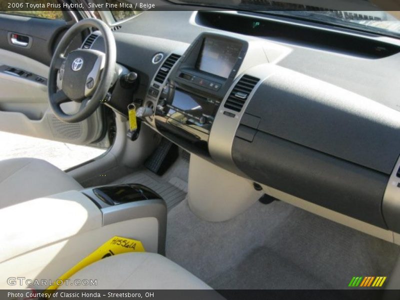  2006 Prius Hybrid Beige Interior
