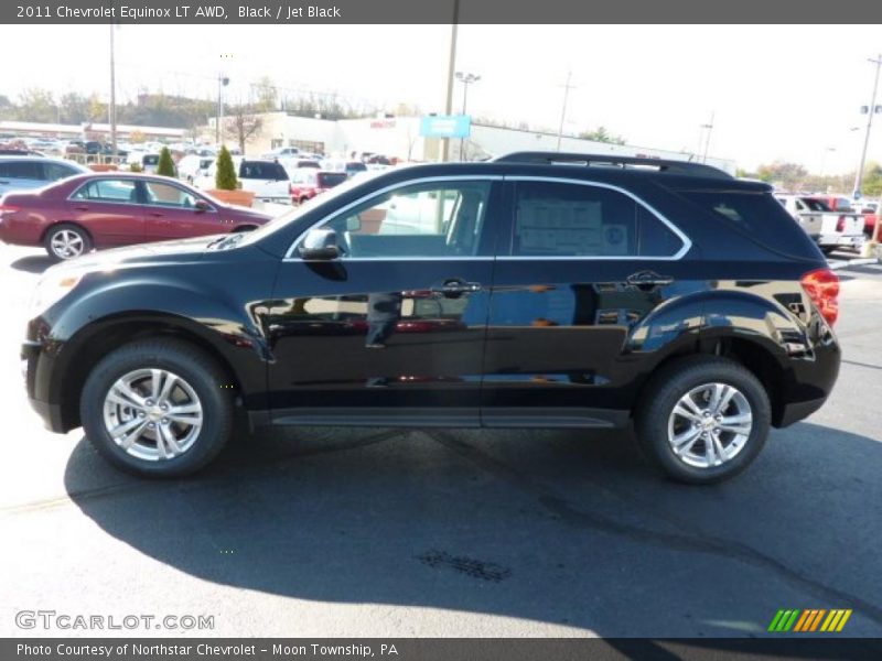 Black / Jet Black 2011 Chevrolet Equinox LT AWD