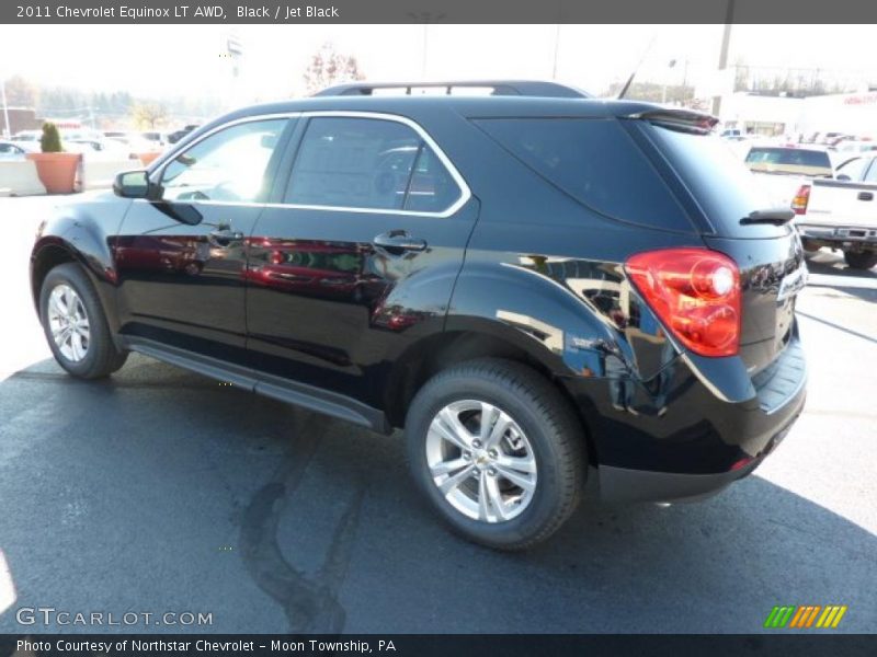 Black / Jet Black 2011 Chevrolet Equinox LT AWD
