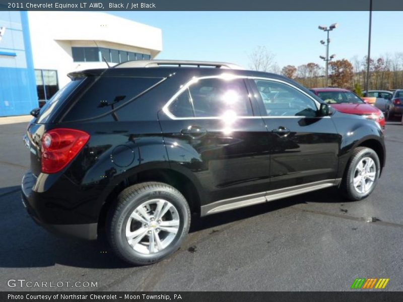 Black / Jet Black 2011 Chevrolet Equinox LT AWD