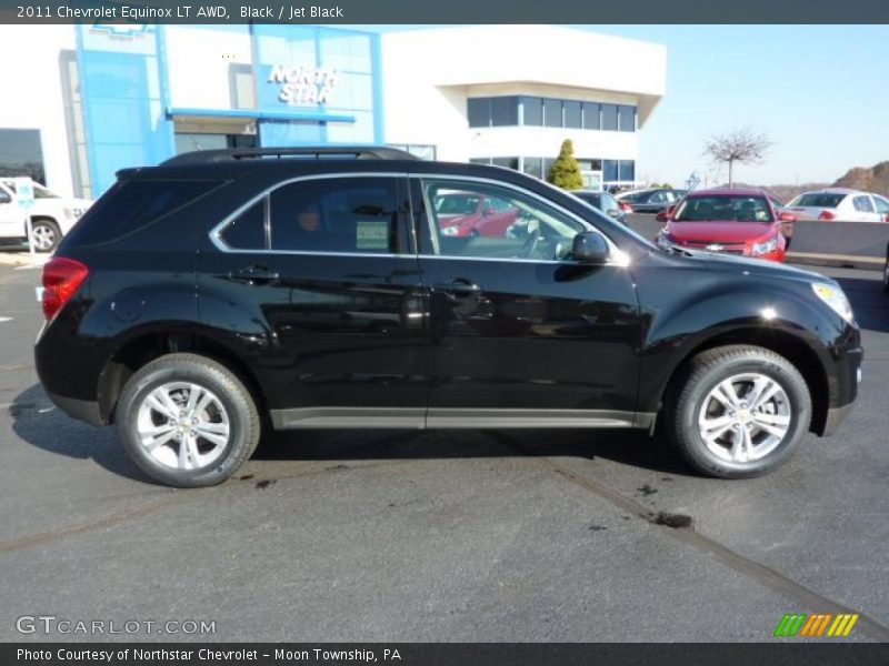 Black / Jet Black 2011 Chevrolet Equinox LT AWD