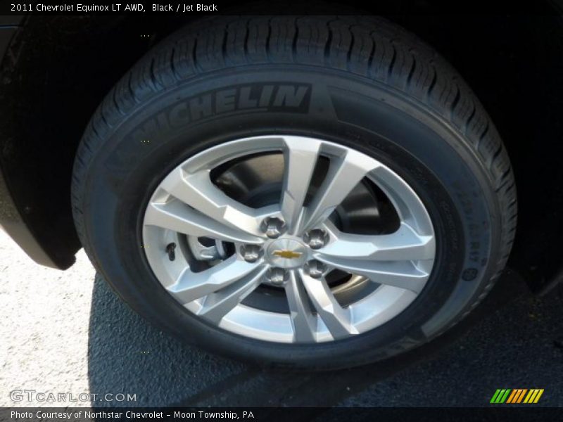 Black / Jet Black 2011 Chevrolet Equinox LT AWD