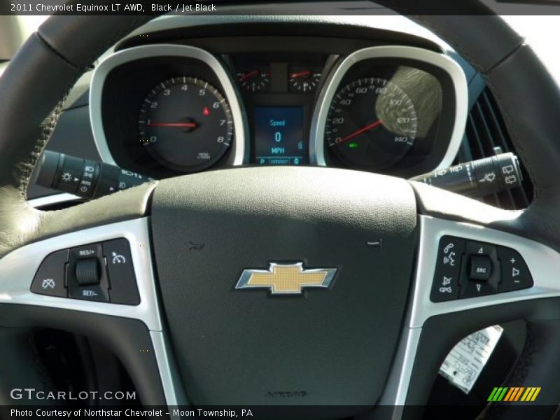 Black / Jet Black 2011 Chevrolet Equinox LT AWD