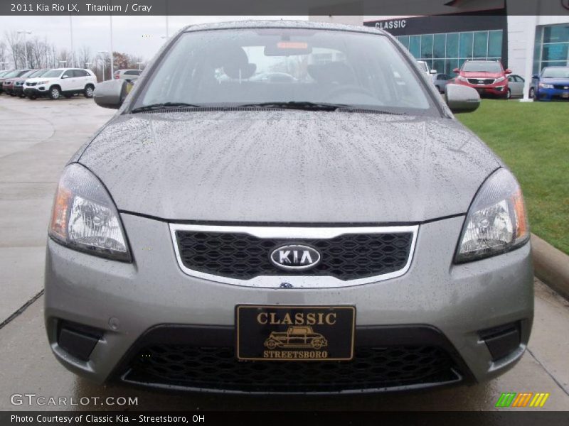 Titanium / Gray 2011 Kia Rio LX