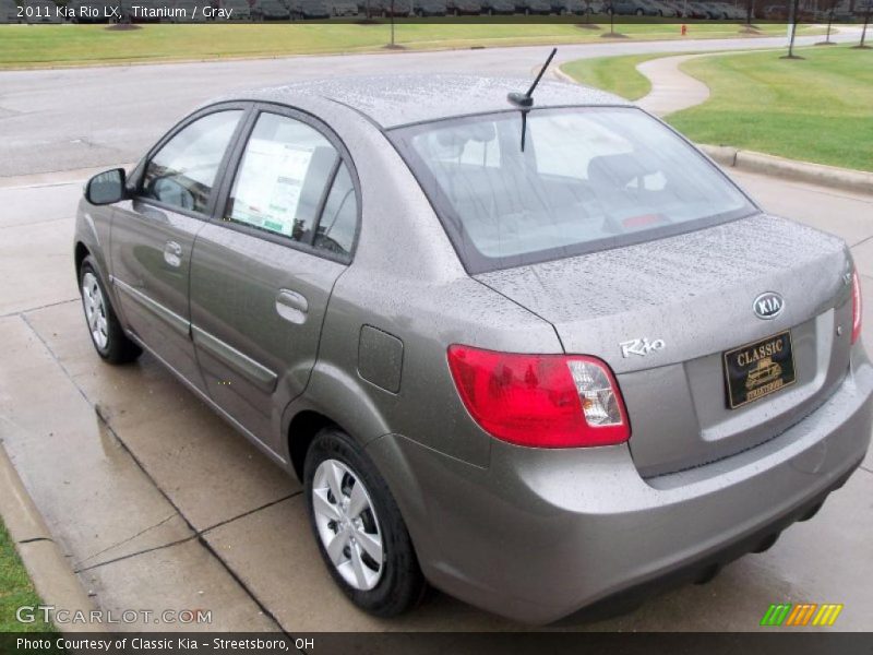 Titanium / Gray 2011 Kia Rio LX