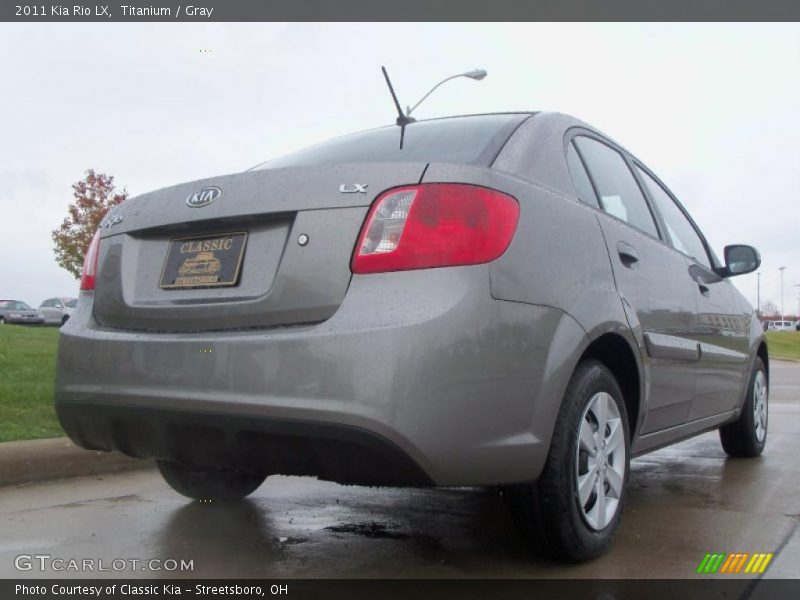 Titanium / Gray 2011 Kia Rio LX