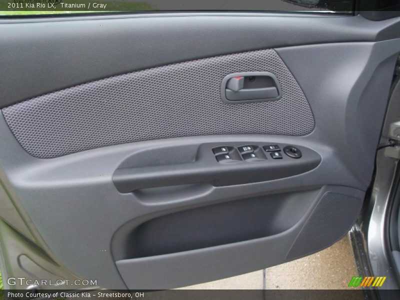 Titanium / Gray 2011 Kia Rio LX