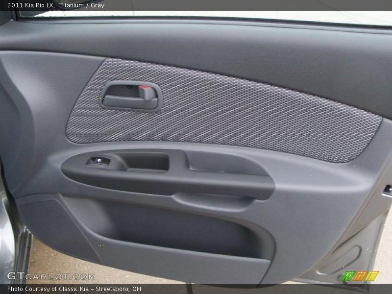Titanium / Gray 2011 Kia Rio LX
