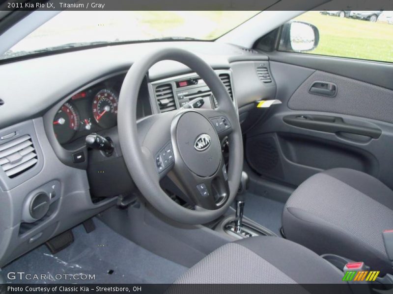 Titanium / Gray 2011 Kia Rio LX
