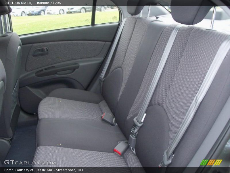 Titanium / Gray 2011 Kia Rio LX