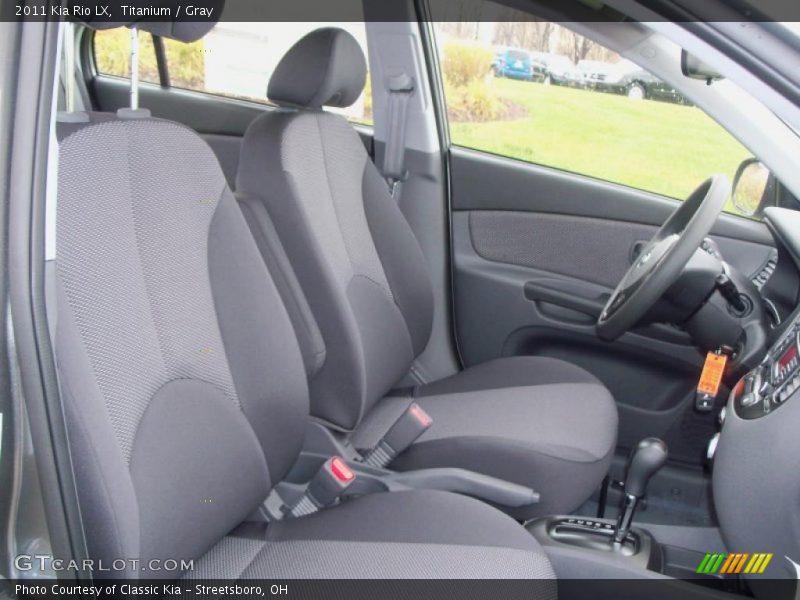 Titanium / Gray 2011 Kia Rio LX