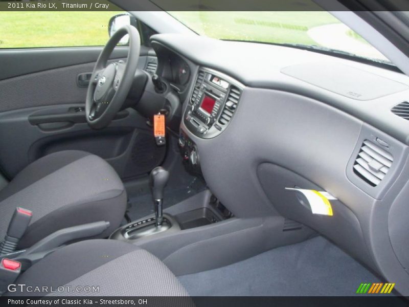 Titanium / Gray 2011 Kia Rio LX