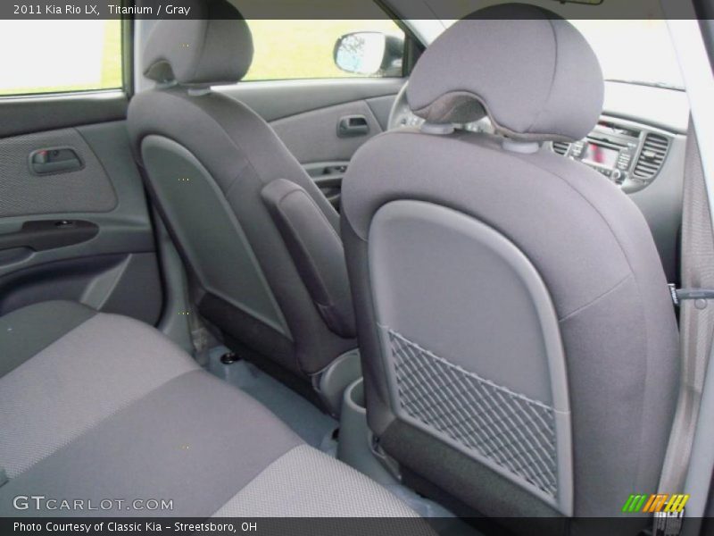 Titanium / Gray 2011 Kia Rio LX