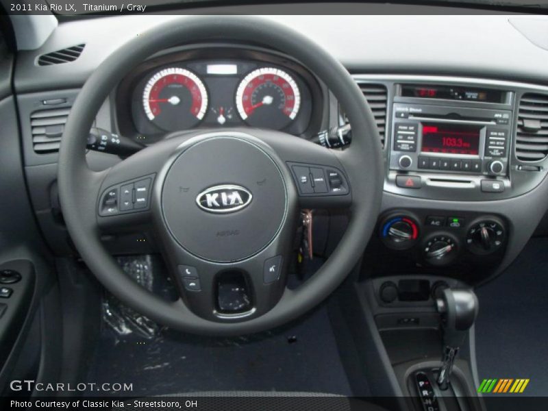 Titanium / Gray 2011 Kia Rio LX