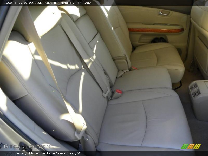 Savannah Metallic / Light Gray 2008 Lexus RX 350 AWD