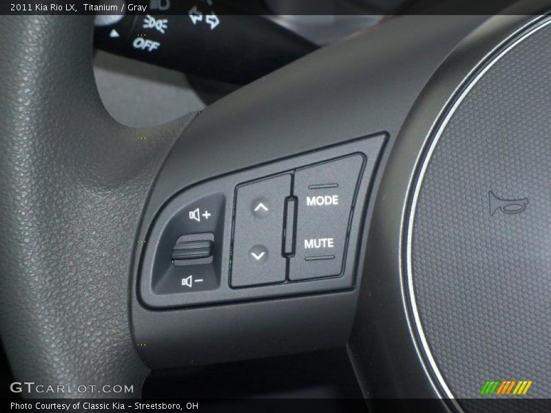 Titanium / Gray 2011 Kia Rio LX