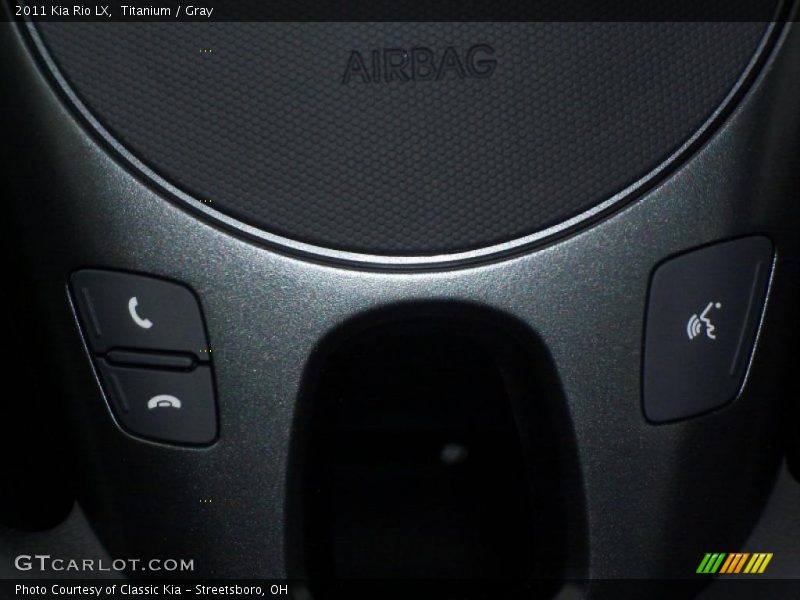 Titanium / Gray 2011 Kia Rio LX