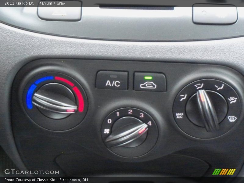 Titanium / Gray 2011 Kia Rio LX