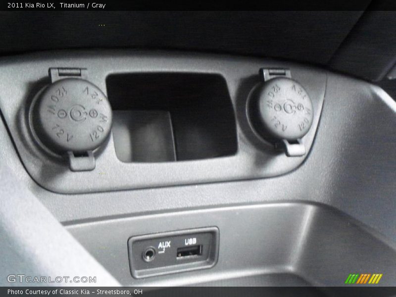 Titanium / Gray 2011 Kia Rio LX