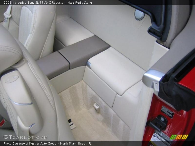  2008 SL 55 AMG Roadster Stone Interior